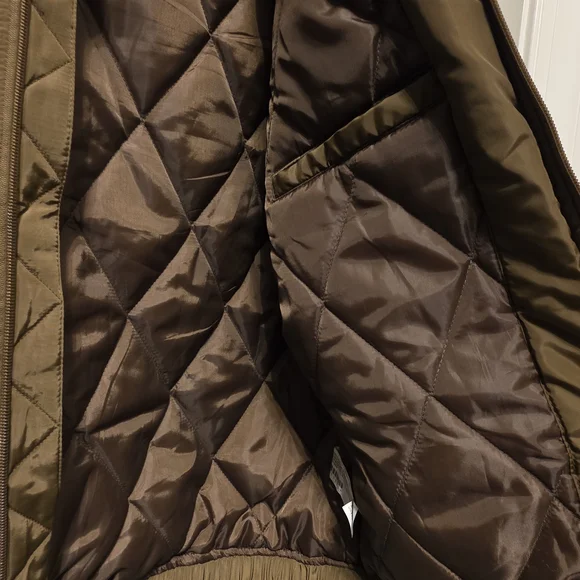 Forever 21 Men's Brown Bomber Jacket - Picture 3 of 5